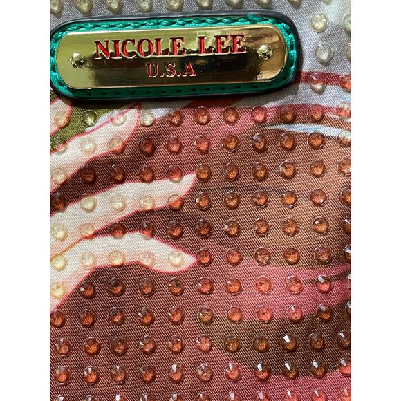 Nicole Lee Whimsy Floral Garden Girl Pink Shoulder Bag - Picture 6 of 9